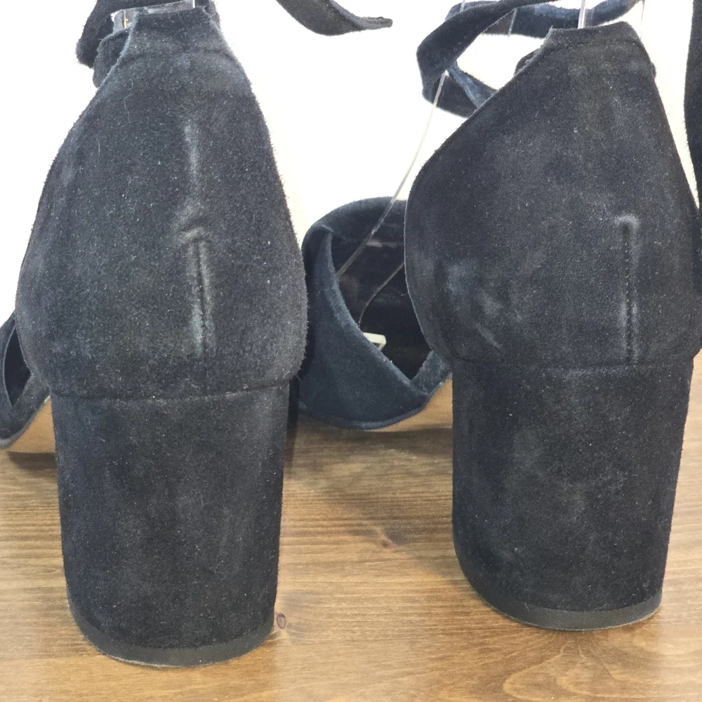 Hudson London Made In Portugal Nena Suede Heels Women's Size 8US/EUR 39